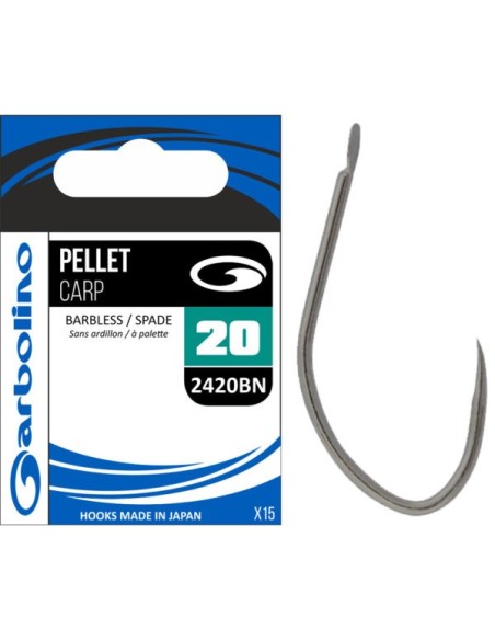Anzuelo Garbolino Pellet Carp 2420Bn