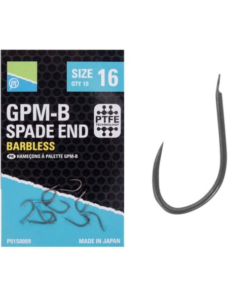 ANZUELOS PRESTON GPM B  SPADE END