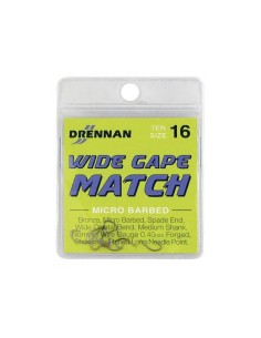Anzuelo Wide Gape Match Micro Barbed Drennan