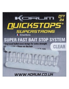 Tope Feeder Quickstops Korum Qty 24