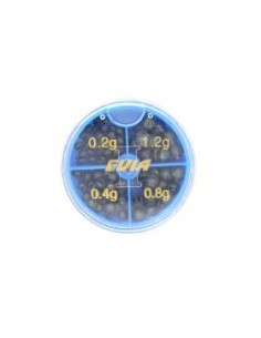 pesca, plomos, accesorios, evia