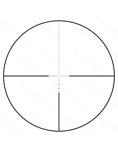 Visor Vector Optics Continental 3-18 X 50 Con Torreta