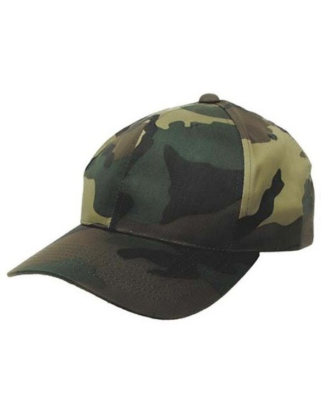 Gorra Camuflaje Woodland Niño