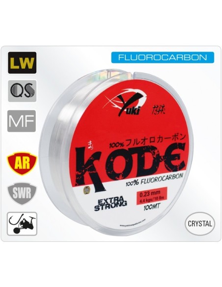 Hilo 100% Fluorocarbono Yuki Kode