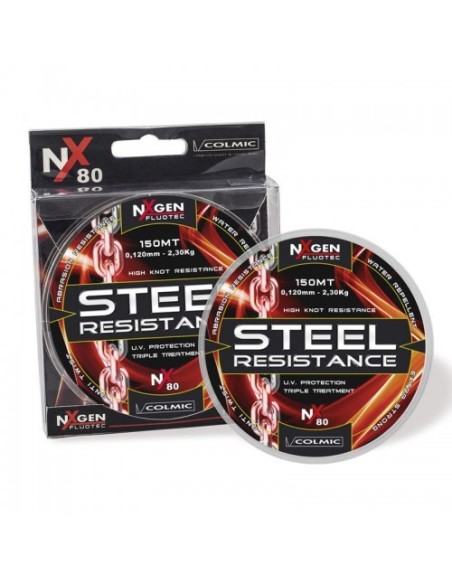 Hilo Monofilamento Colmic  Nx80 Steel Resistance
