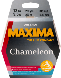 Hilo Monofilamento Maxima Chameleon 250 Mt