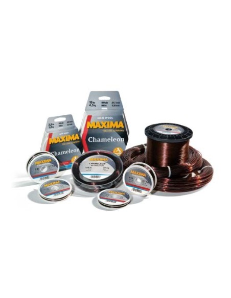 Hilo Monofilamento Maxima Chameleon 250 Mt
