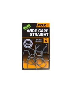 ANZUELO FOX WIDE GAPE STRAIGHT
