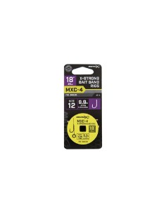 ANZUELOS MATRIX MXC-4 X-STRONG BAND RIGS 45CM BARBLESS 2