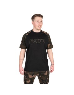 CAMISETA FOX CAMO OUTLINE PRINT T-SHIRT S BLACK